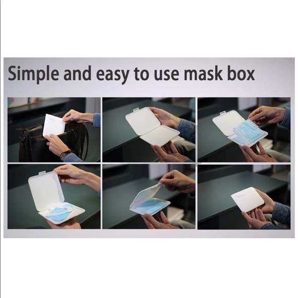 Portable Mask Case - Waterproof & Dust free (pink) - Picture 3 of 7